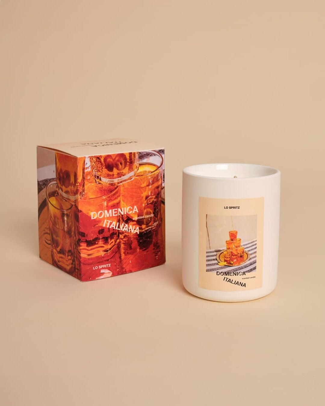 Spritz candle italy - Domenica italiana