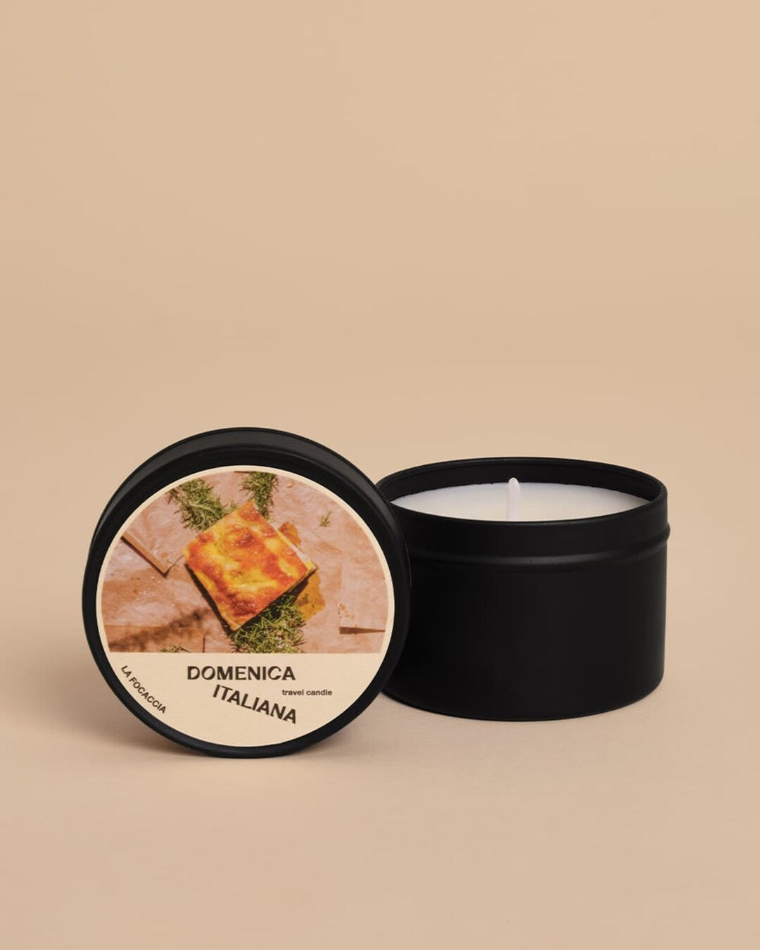 Focaccia candle italy - Domenica italiana