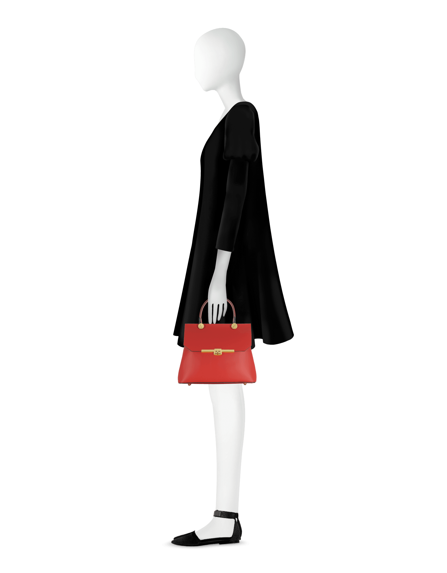 Atlanta Top Handle Satchel Bag w/Shoulder Strap