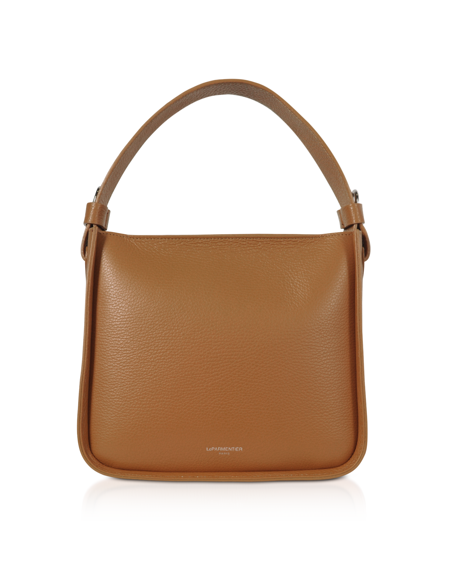 Duplo Medium Hammered Leather Top Handle bag