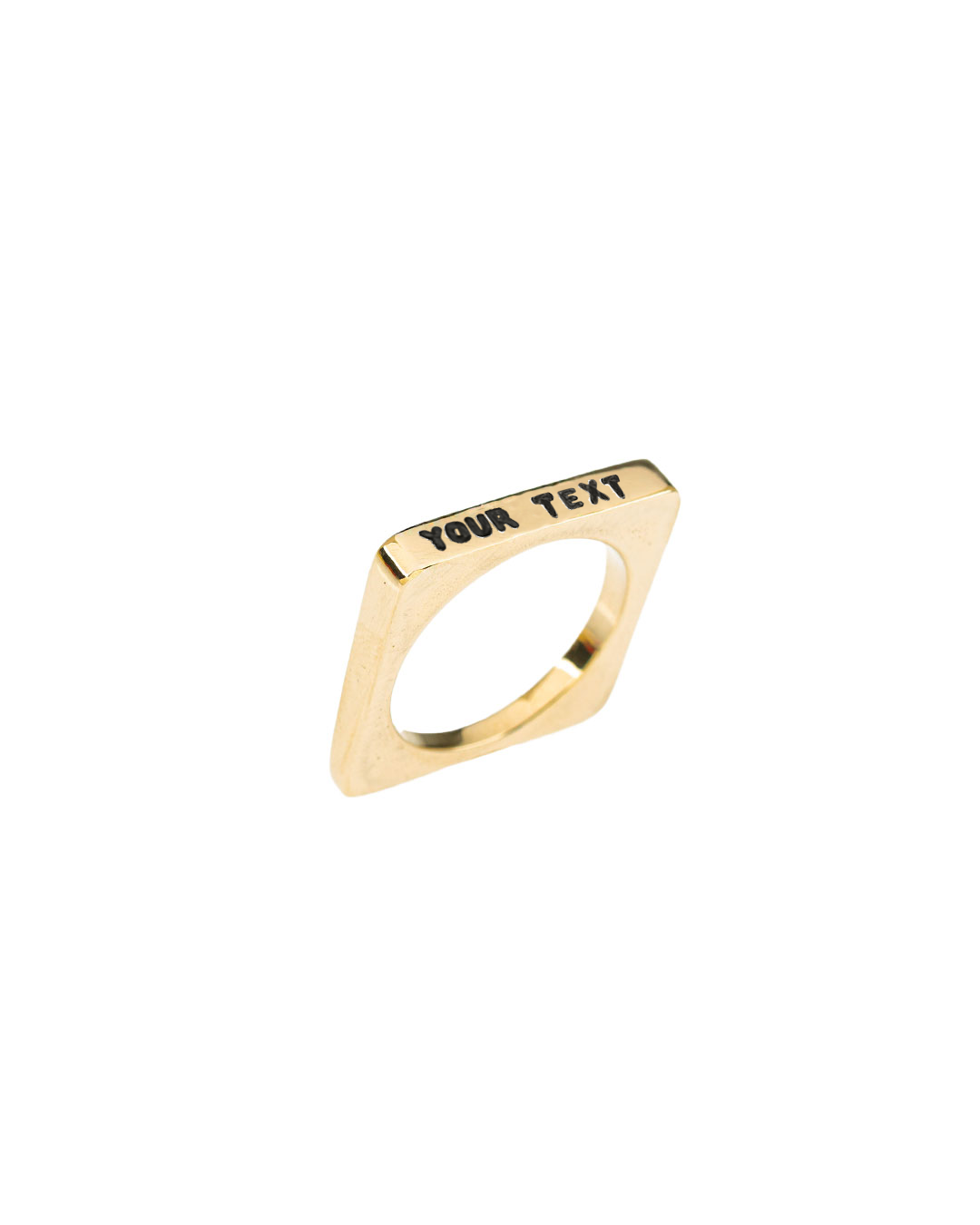 square ring jewelry- Fabio corsini 