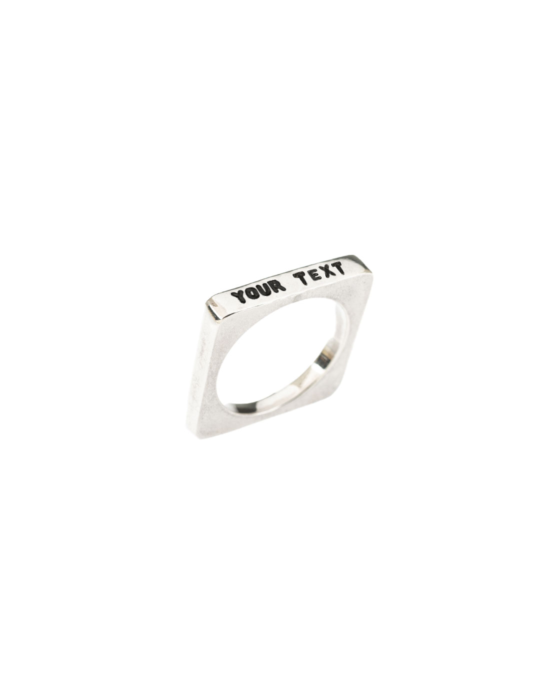 square ring jewelry- Fabio corsini 