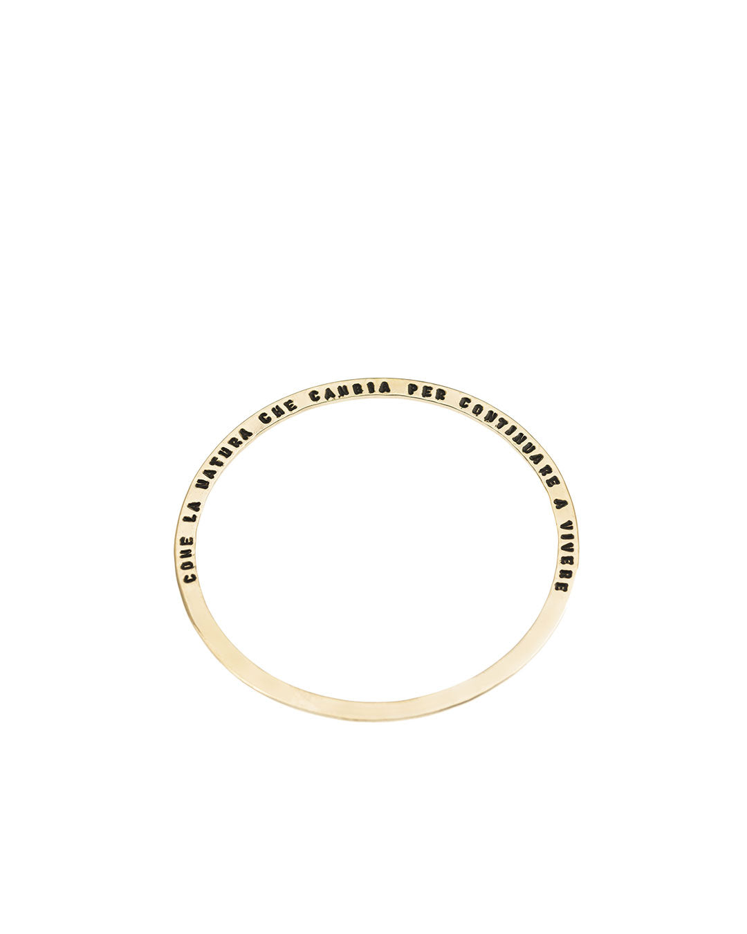 flat bracelet text - Fabio Corsini 