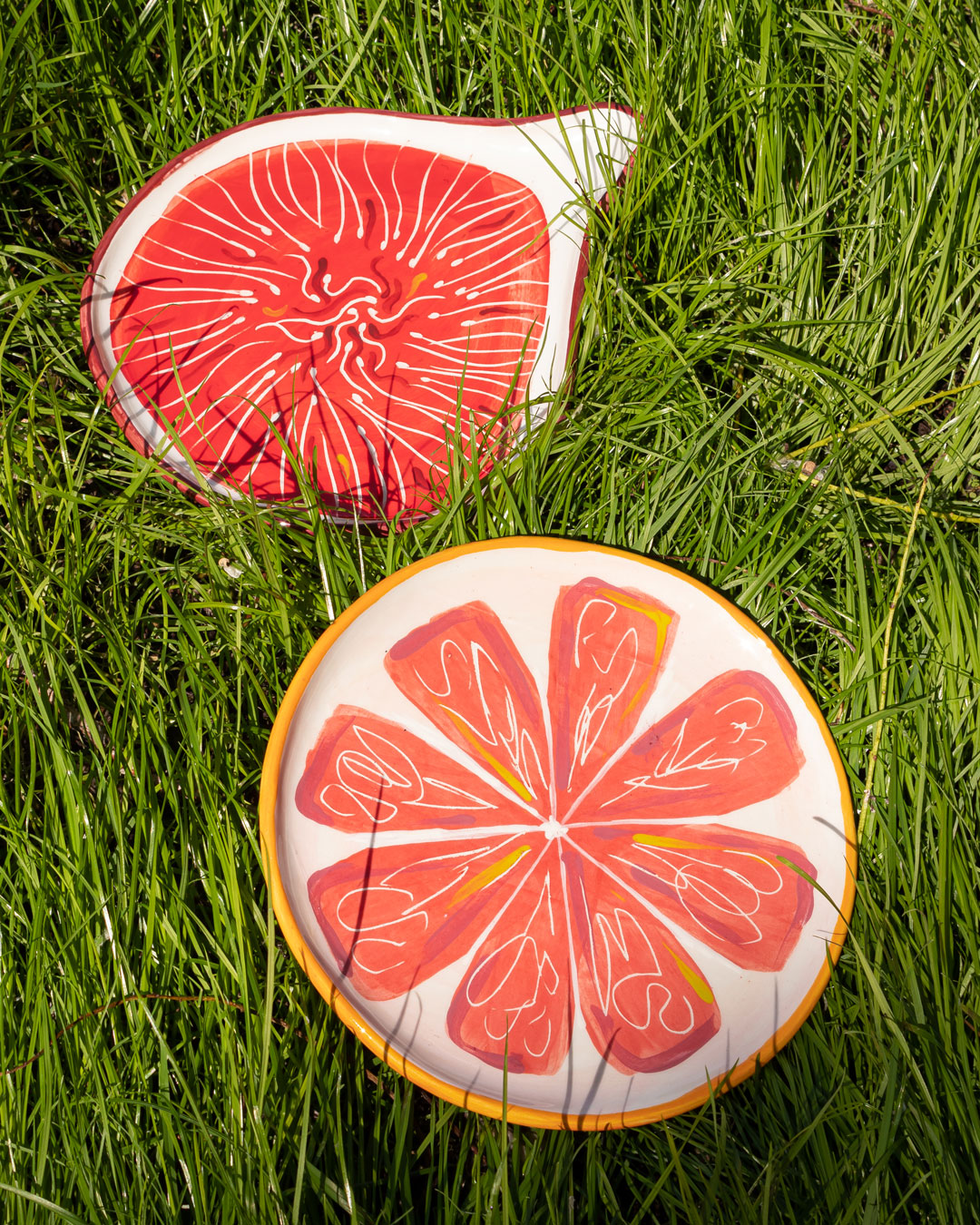 Grapefruit Large Plate