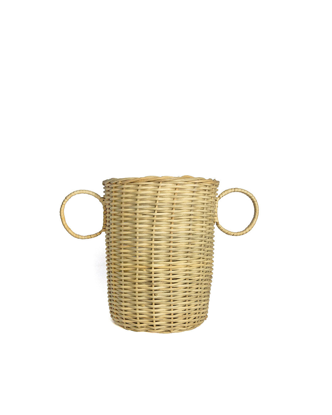 Vase with handles Hand-woven Fili