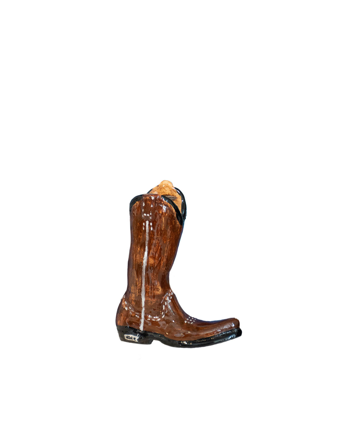 Mini Texan Boot Candle Holder