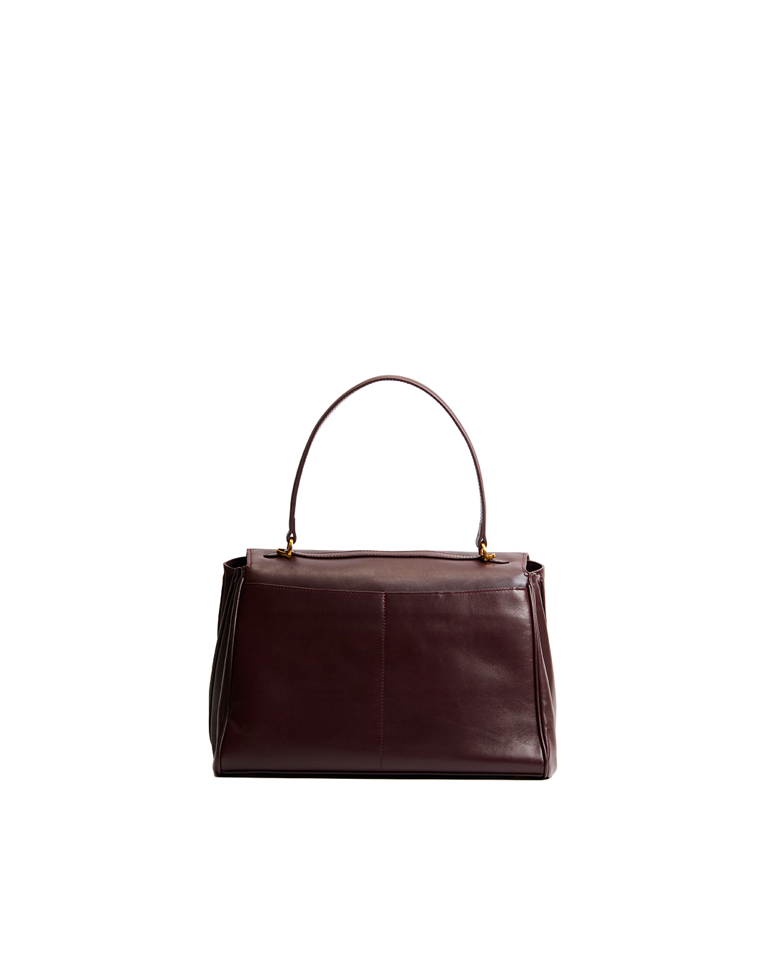 Halo Leather Office Bag - Wine
