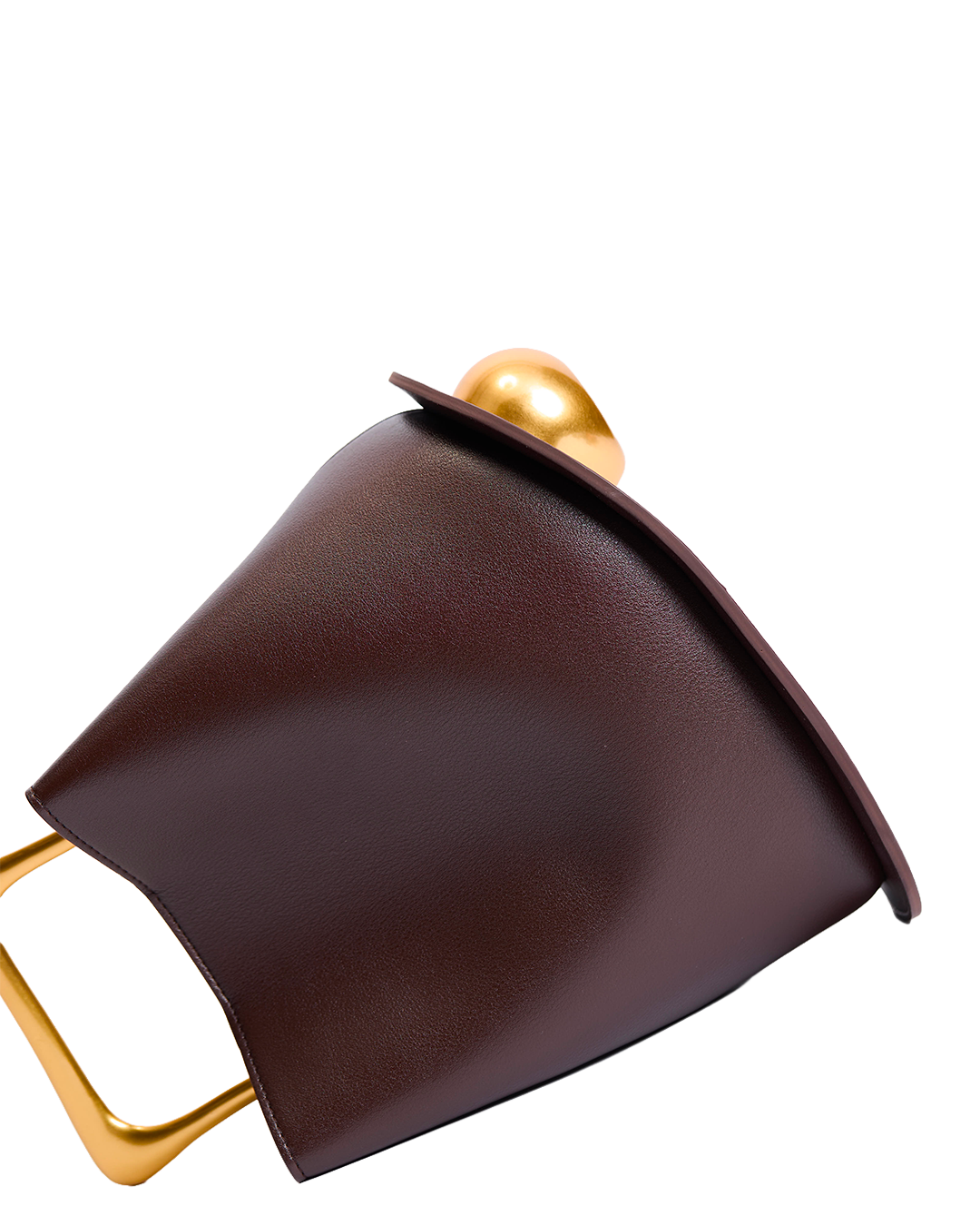 Harper Leather Handbag - Brown
