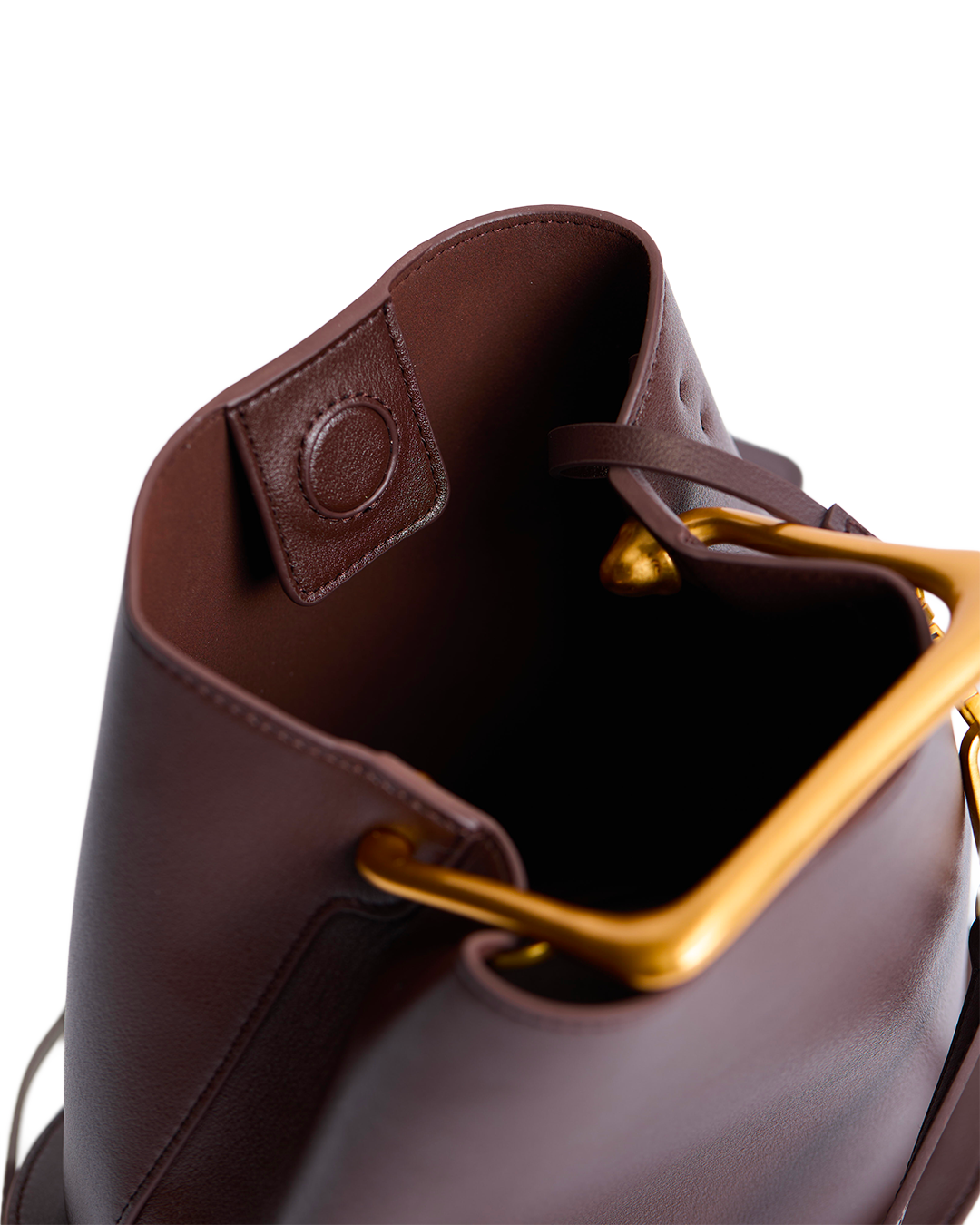 Harper Leather Handbag - Brown