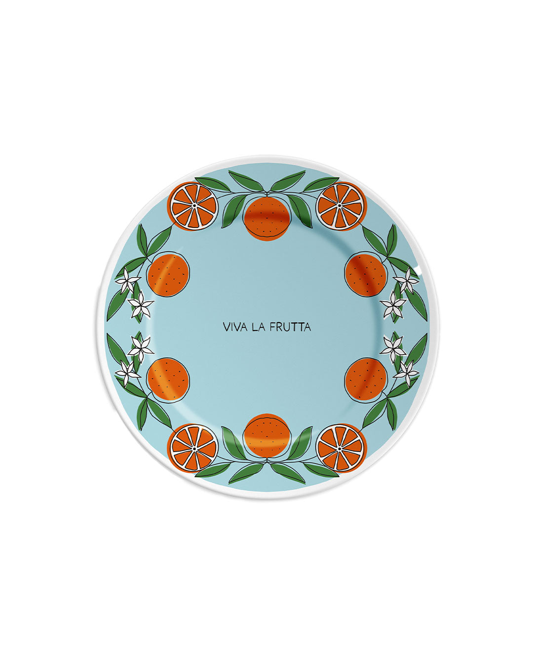 "Viva la frutta" - Orange plate