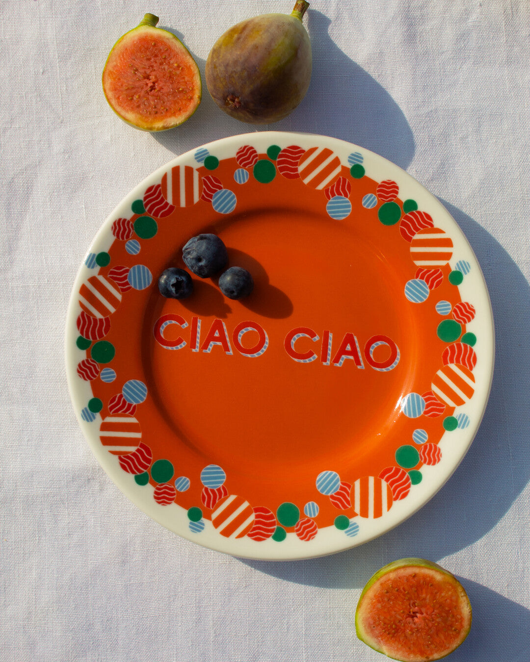 "Ciao ciao" bread plate