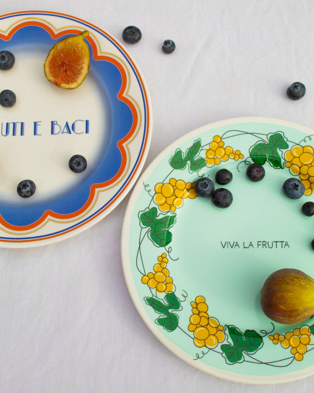 "Viva la frutta" - Grapes plate