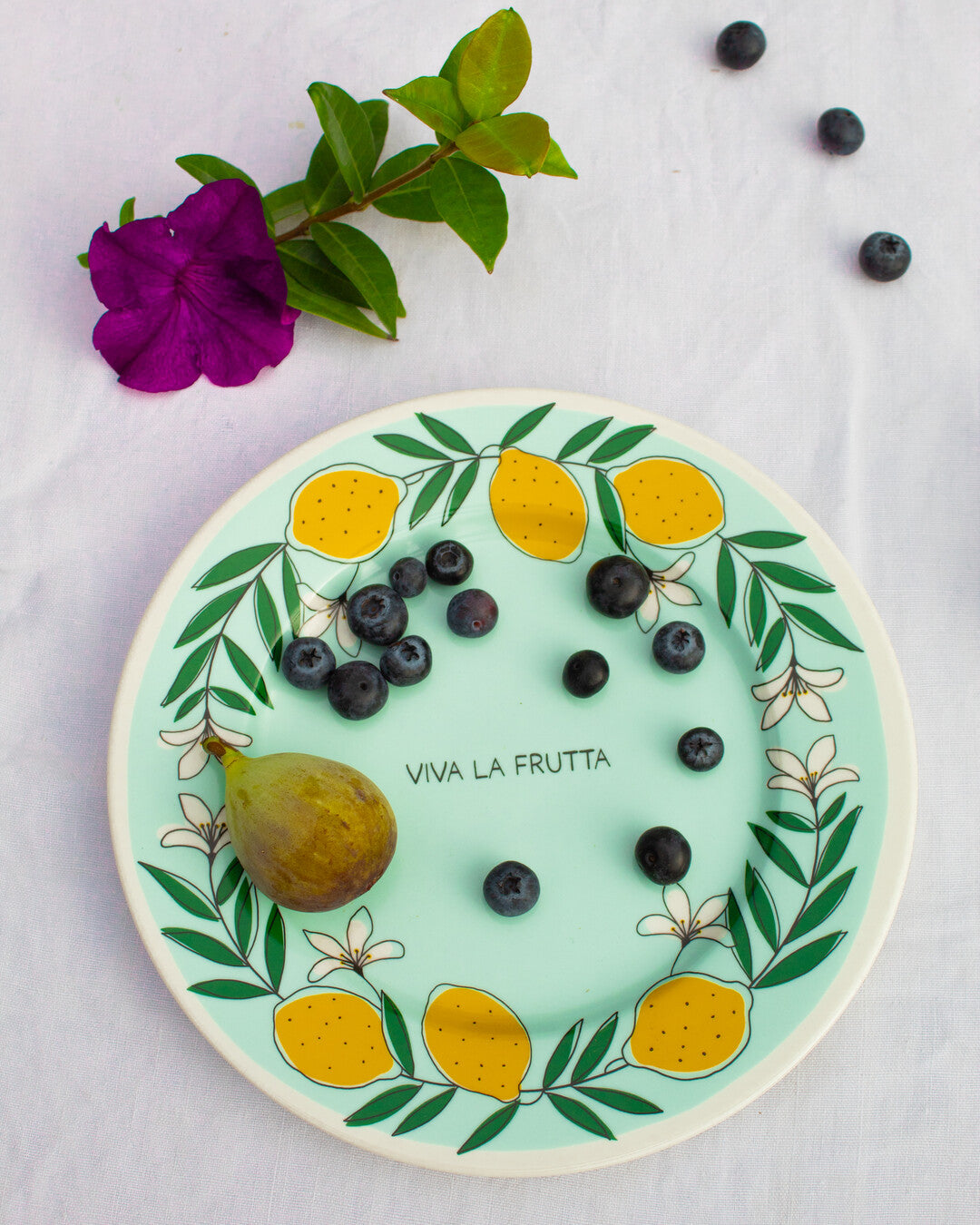 "Viva la frutta" - Lemon plate