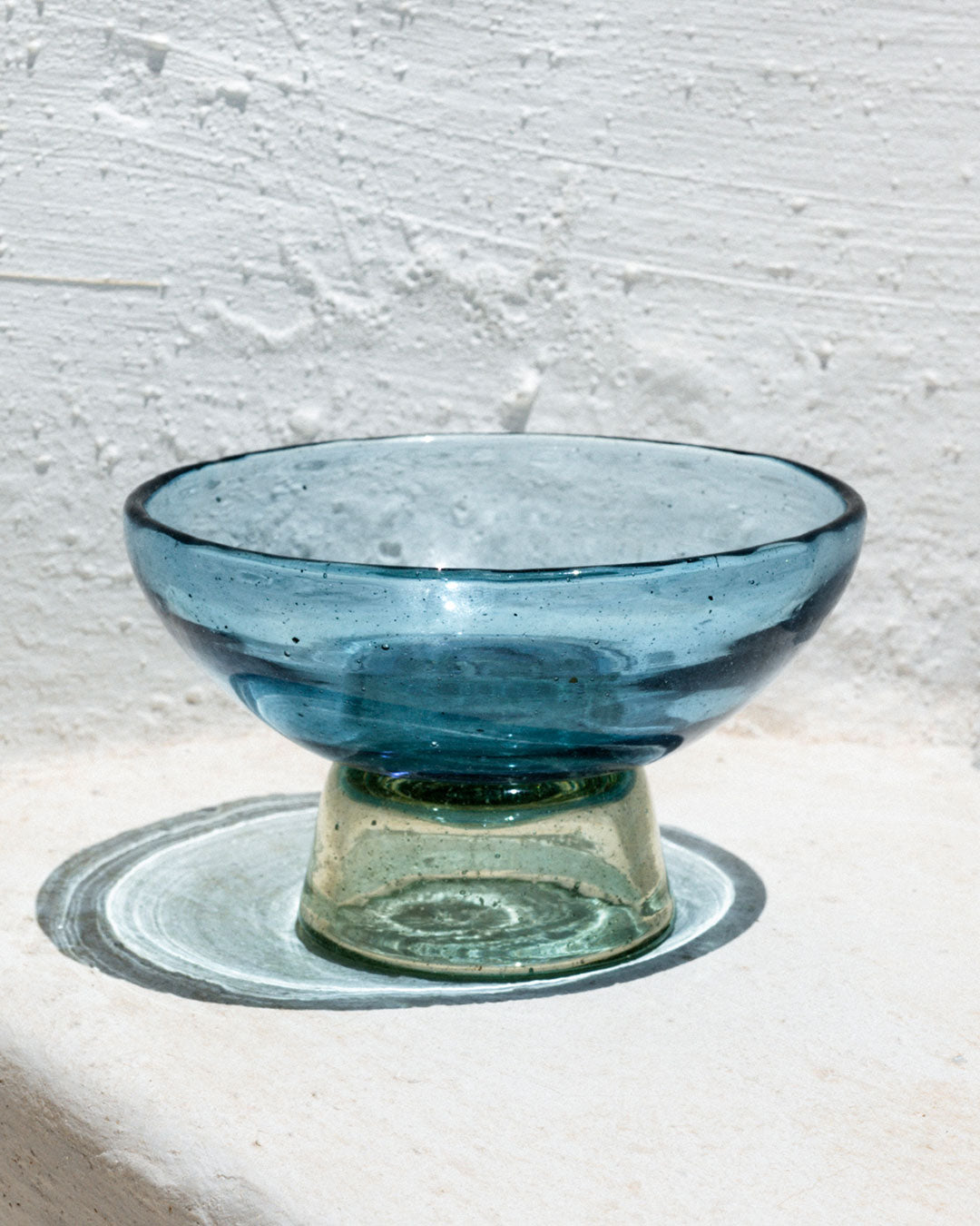 Two-tone Ice-cream Bowl recycled glass Jibel
