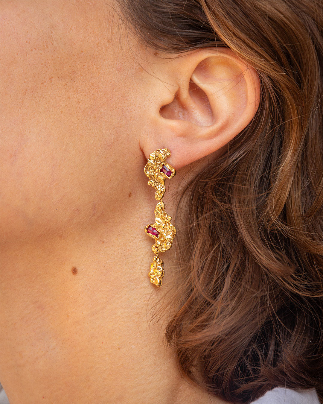 Melibea Long Earrings - Joana Pestana Jewellery