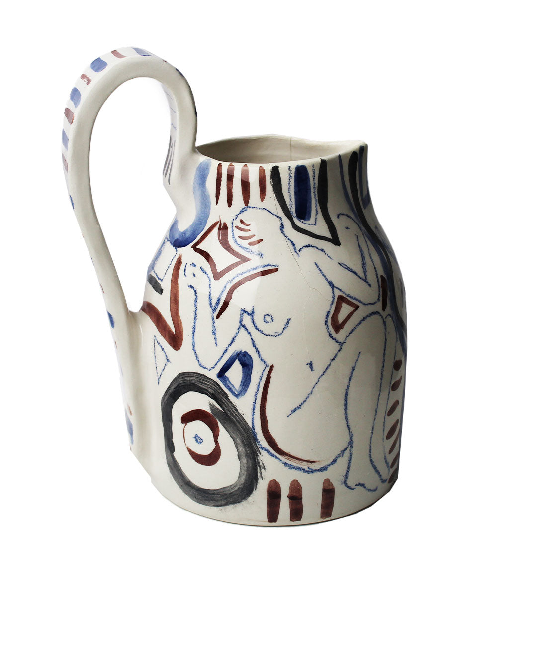 Ceramic handmade water jug - Lorac 