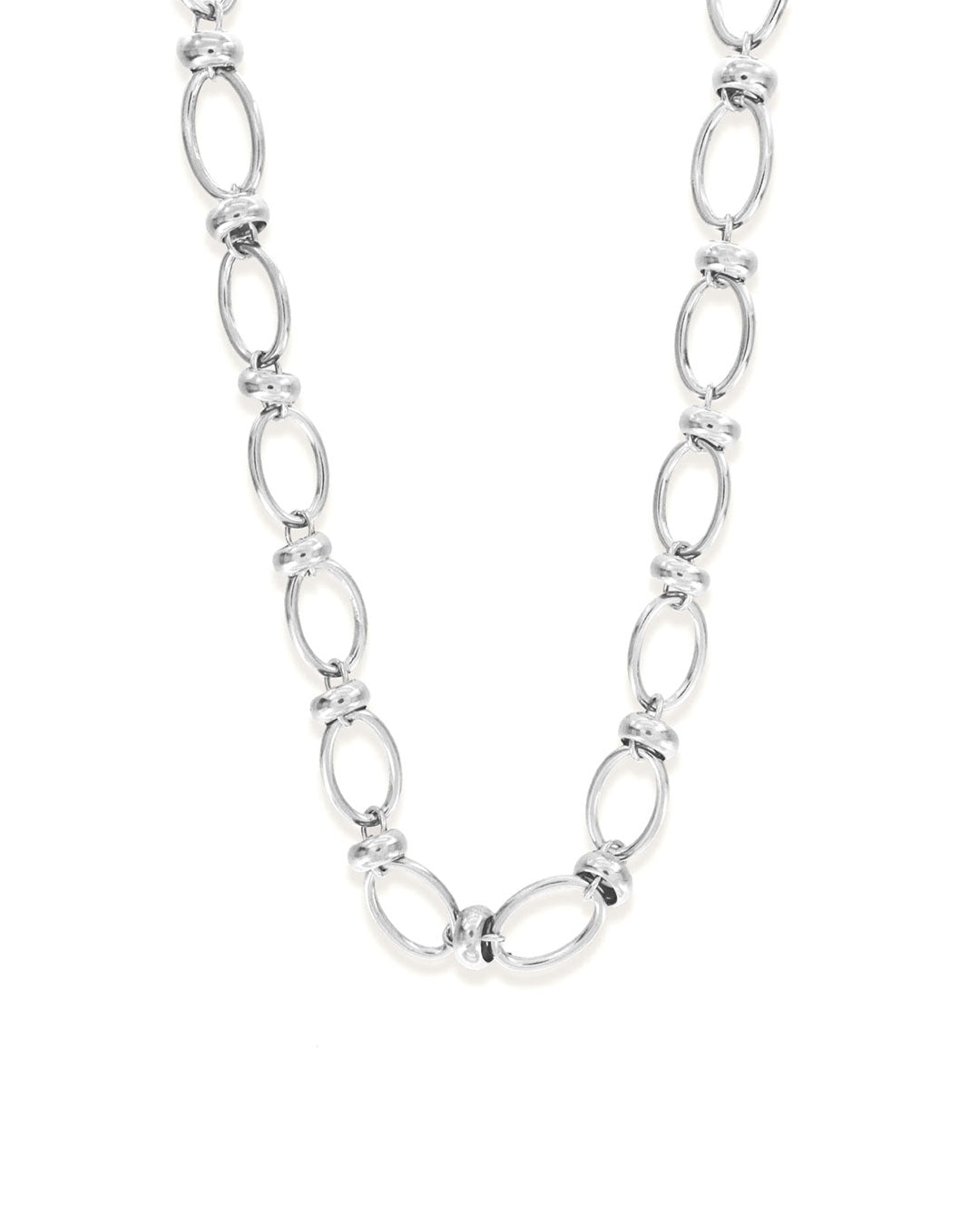 Sterling silver mesh on sale necklace