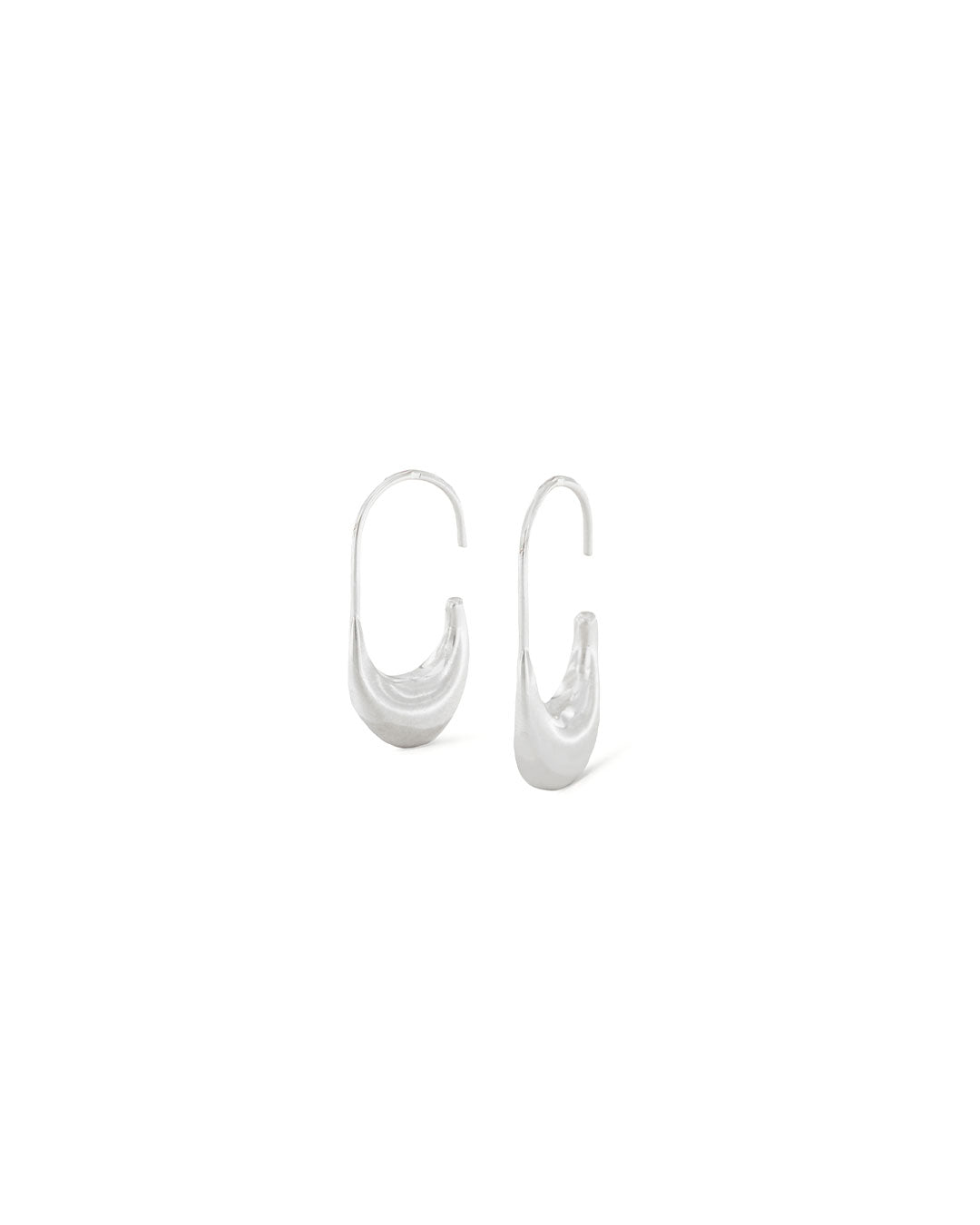 Lou Earrings sterling silver Mesh Jewellery