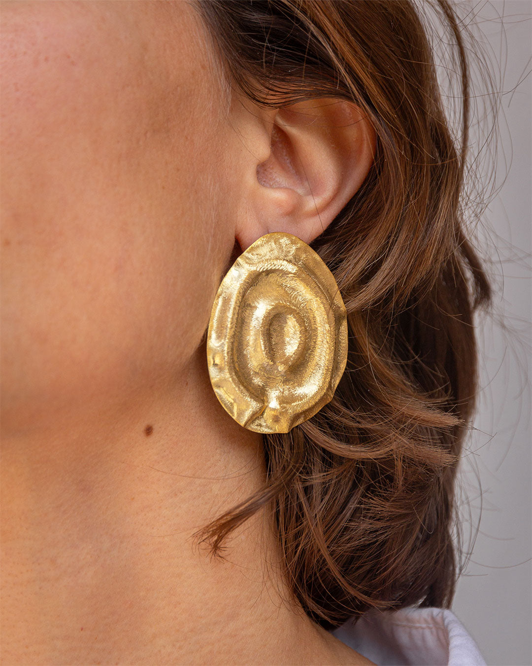 Talia Earrings sterling silver Mesh Jewellery