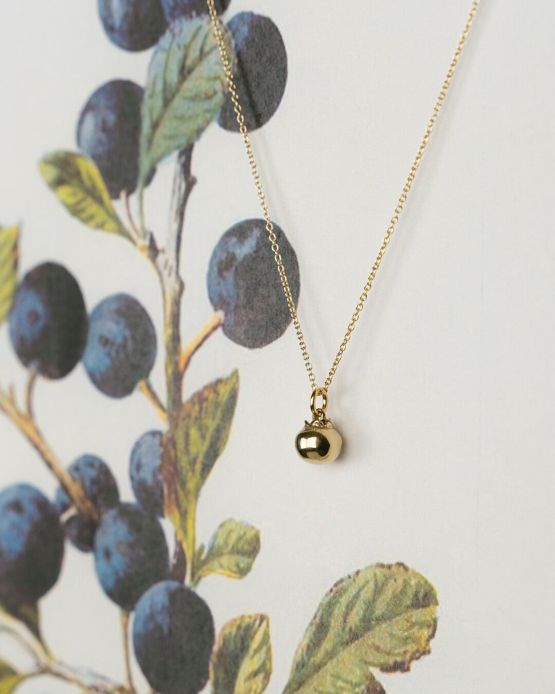 Blueberry necklace