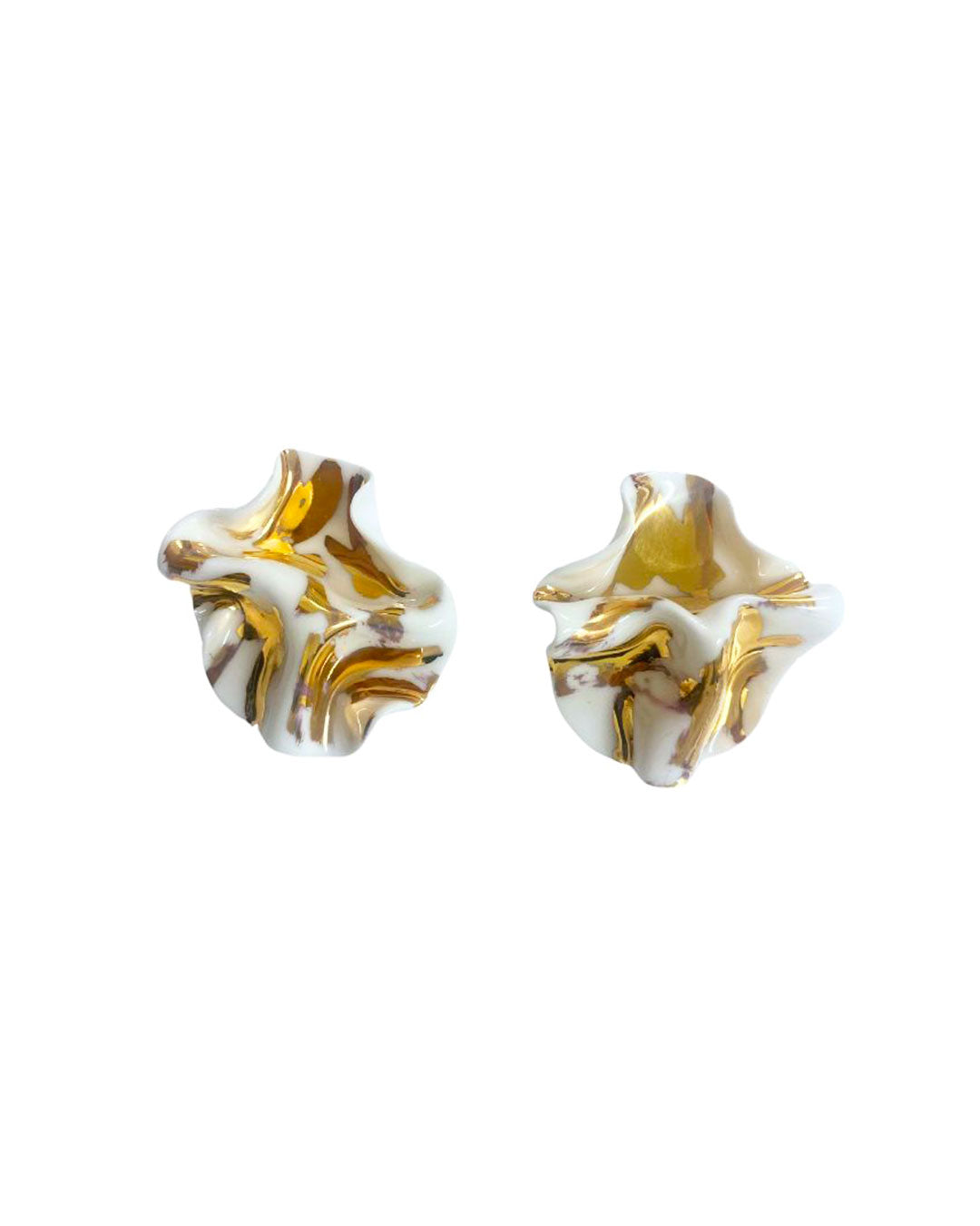 Antonella ceramic earrings medium - PEPAFLACA