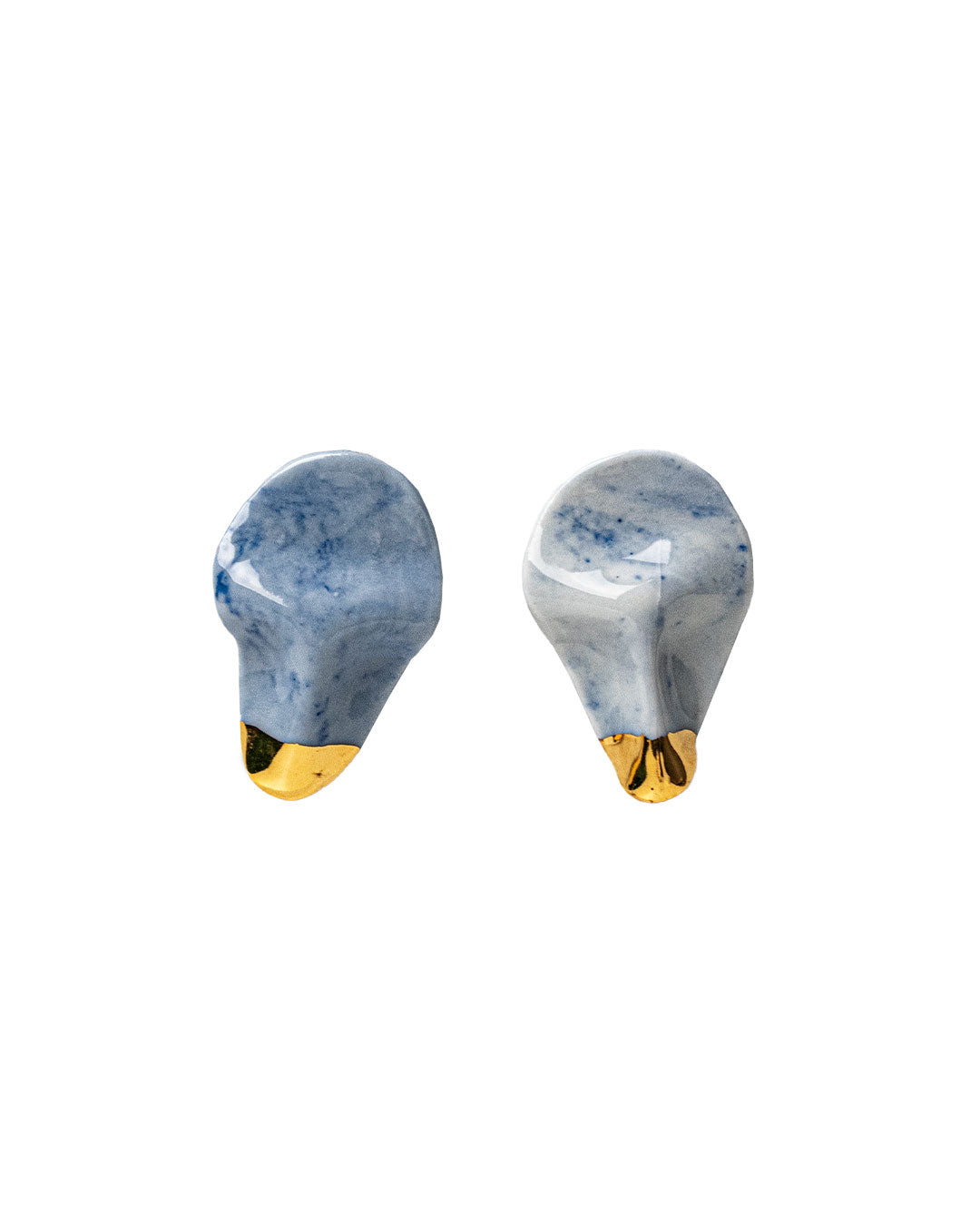 Blue June Ceramic Earrings