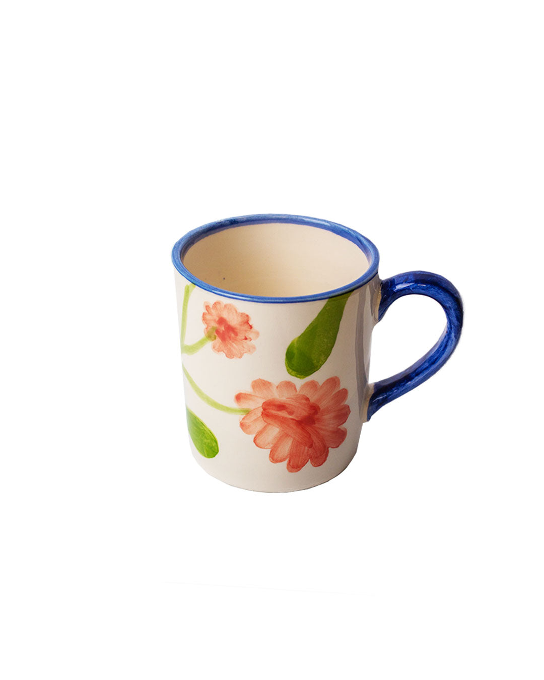 Ceramic handmade mug flower - Rose Balimba 