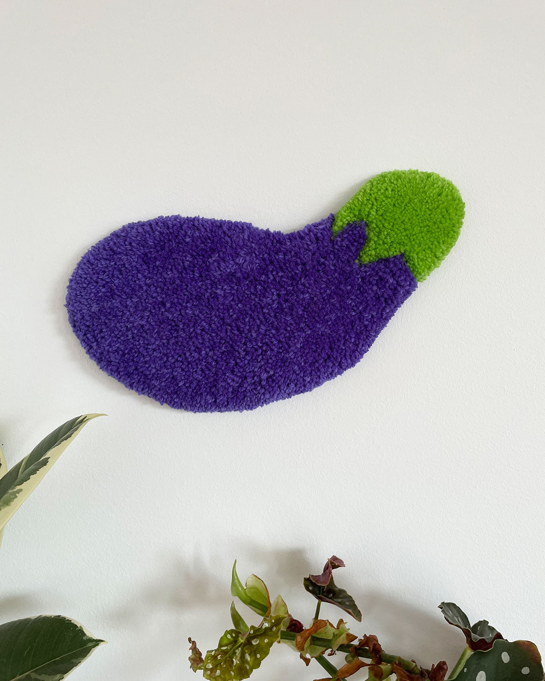 Plump and Purple Eggplant Rug tufting Rugburn