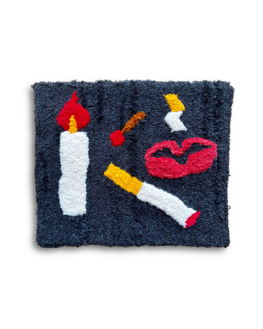 Smoking Section Wall Hanging Rug tufting Rugburn