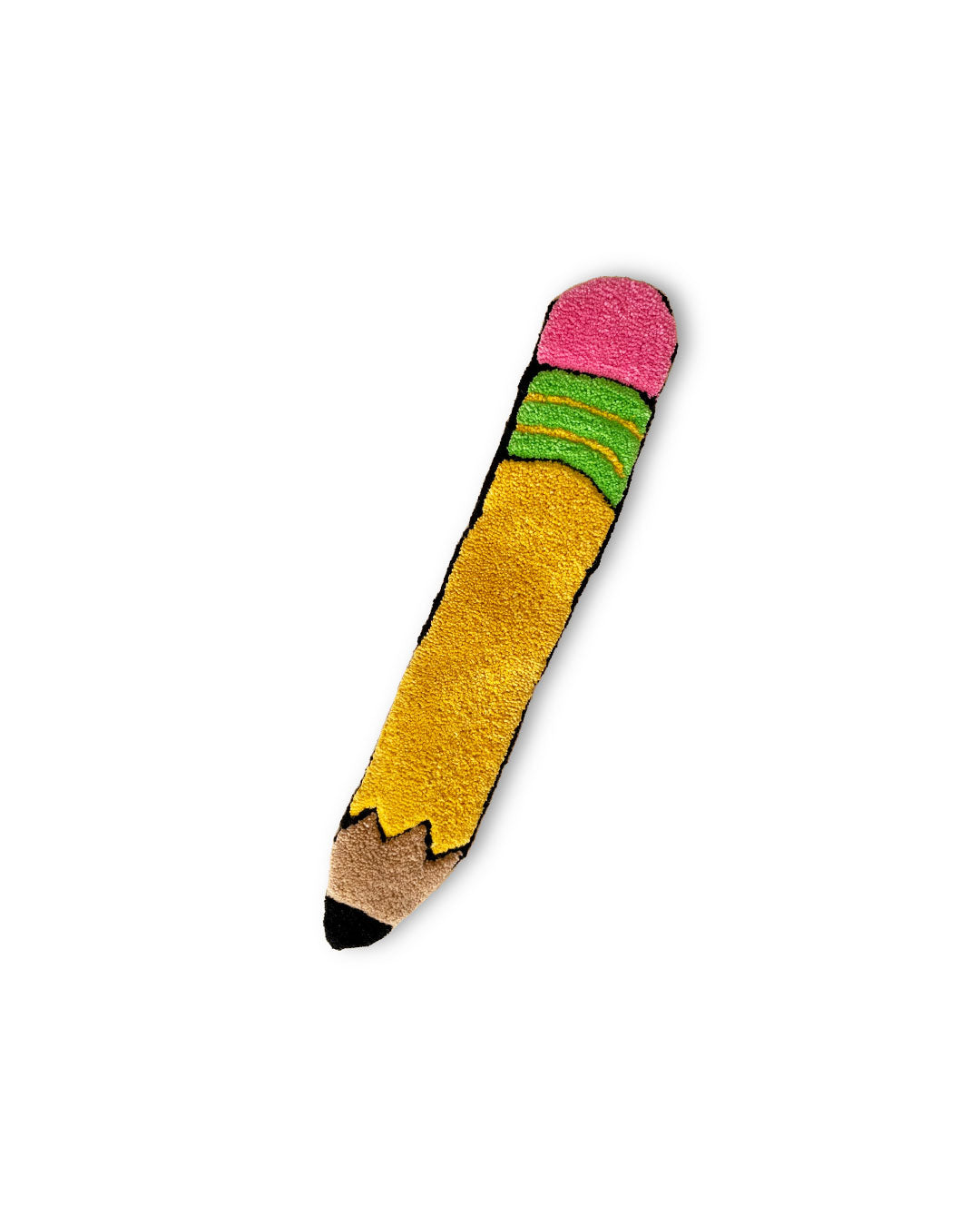 Ticonderoga No. 2 Yellow Pencil Rug tufting Rugburn