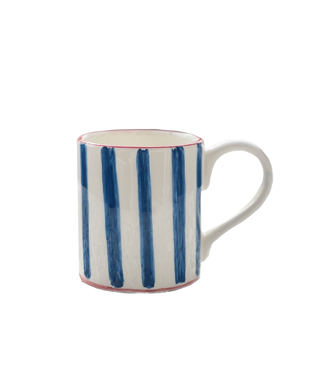 Hand painted striped mug - Sveva's Home