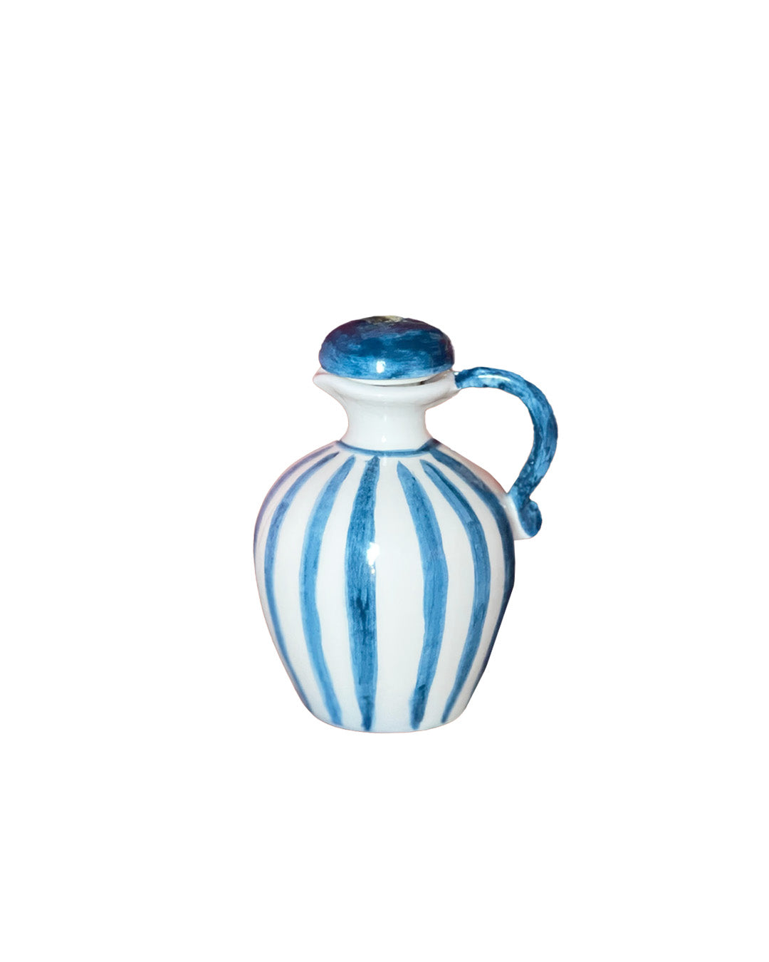 Handmade striped jug - Sveva's Home