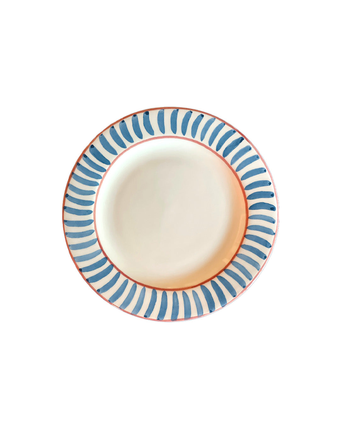 Handmade striped plate - Sveva's Home