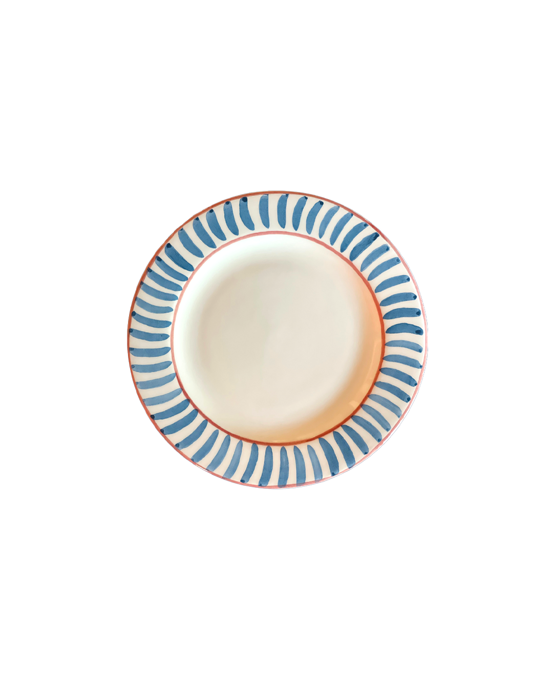 Handmade striped plate - Sveva's Home