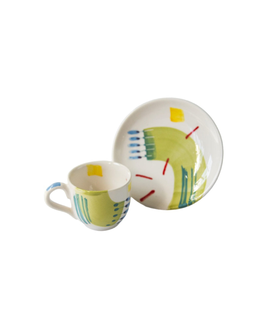 Hand-painted coffe cup - Martina Zena