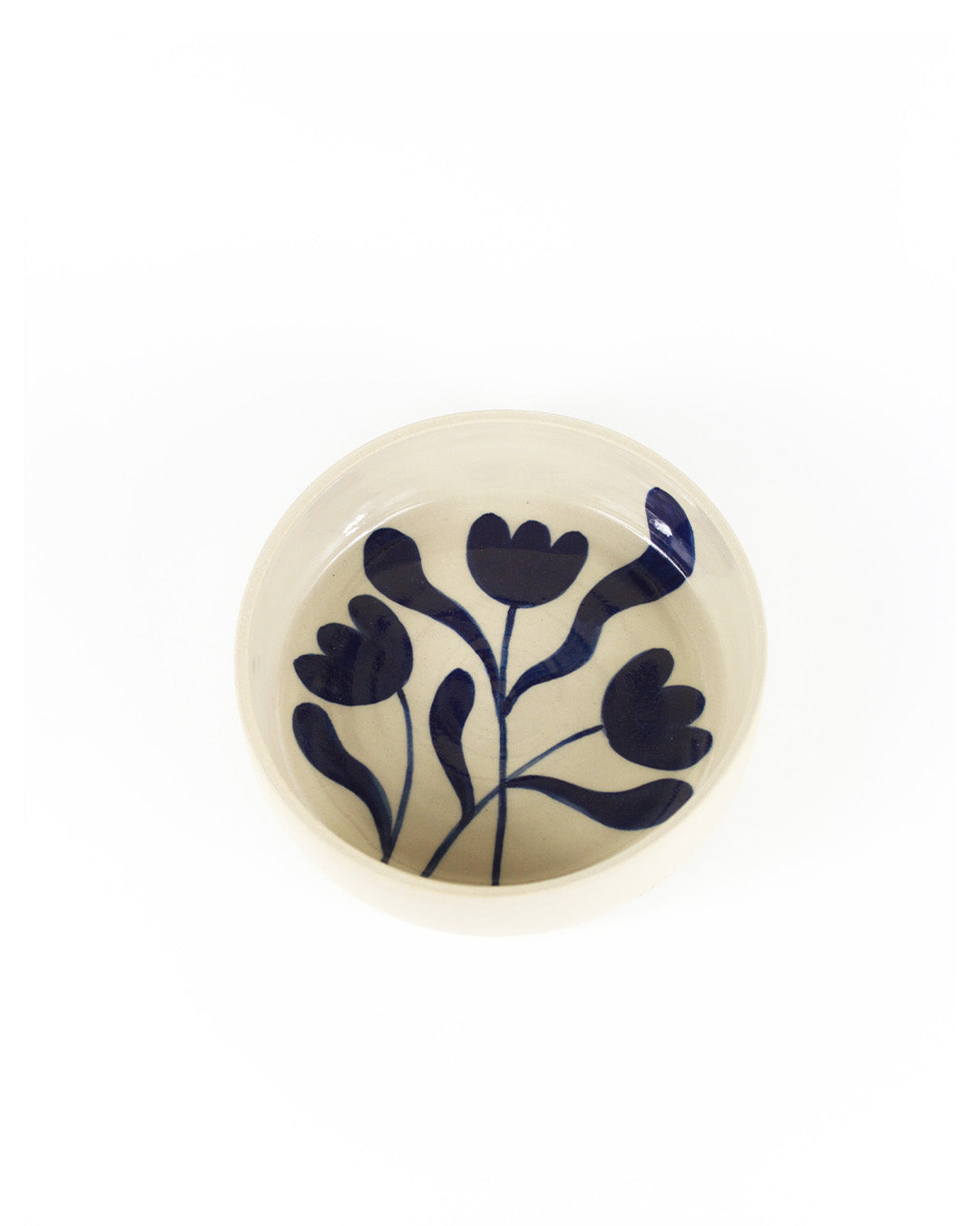 Handmade Tulips plate - Zalea Ceramic