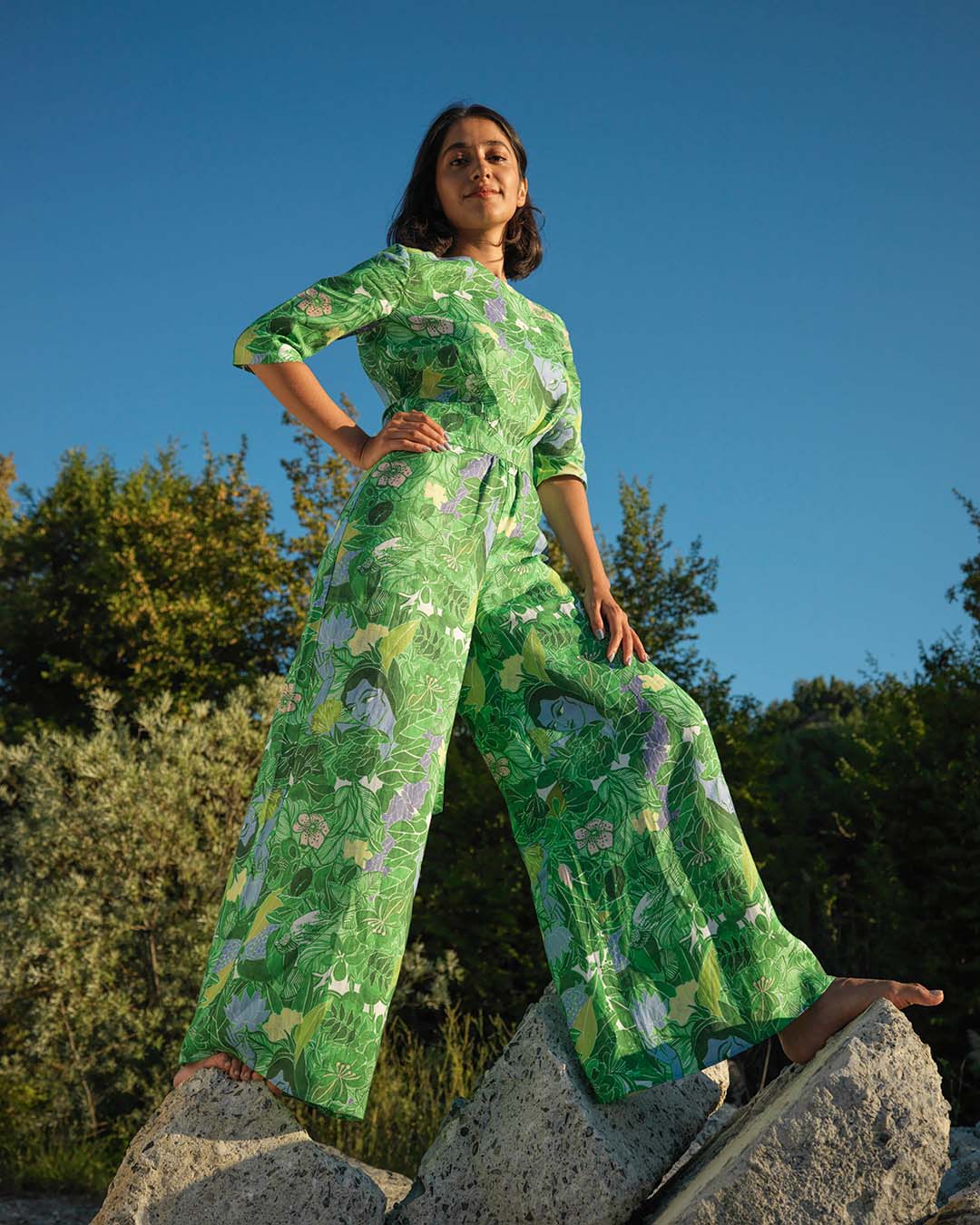 Bosque das Mangueiras - Flora jumpsuit