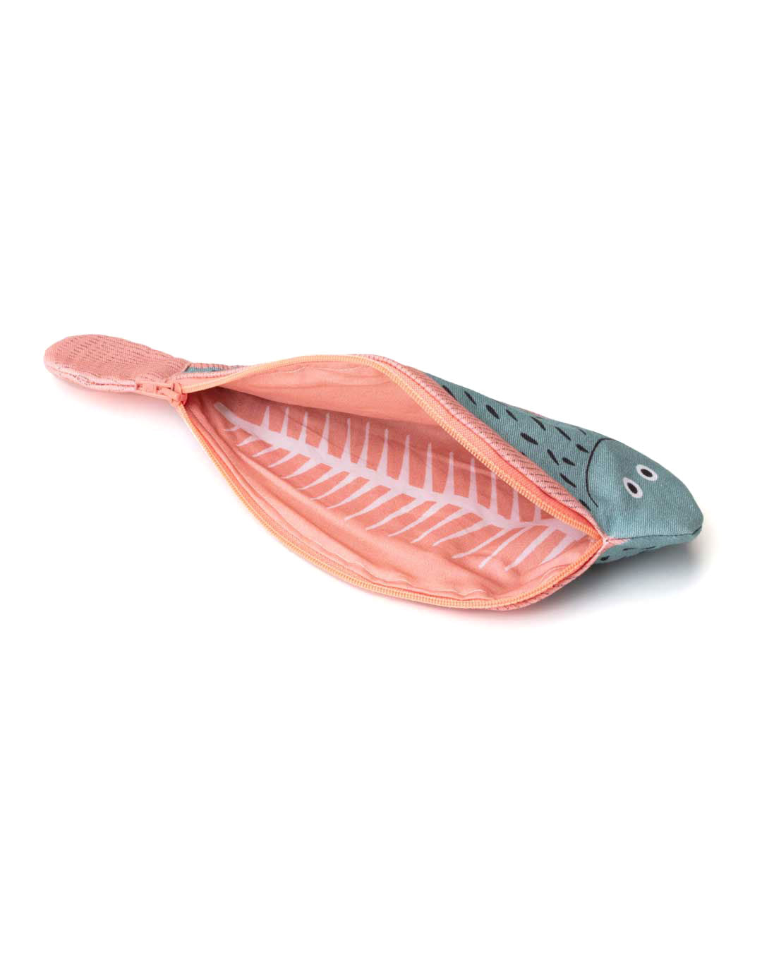 fish shaped case sole zipper
