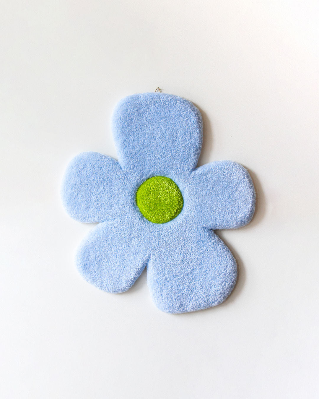 Tufted Flower - Light Blue Green