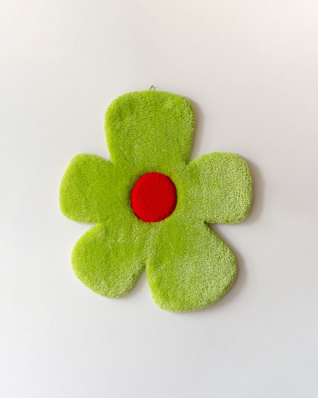 Tufted Flower - Green Red