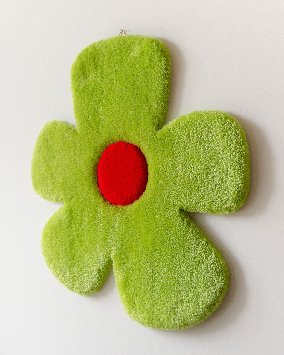 Tufted Flower - Green Red