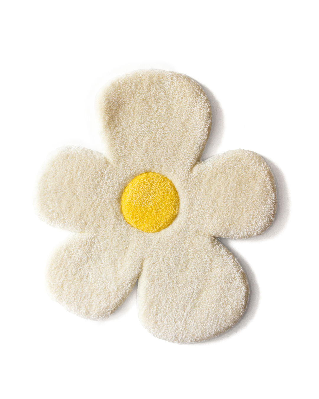 Tufted Flower - White Yellow