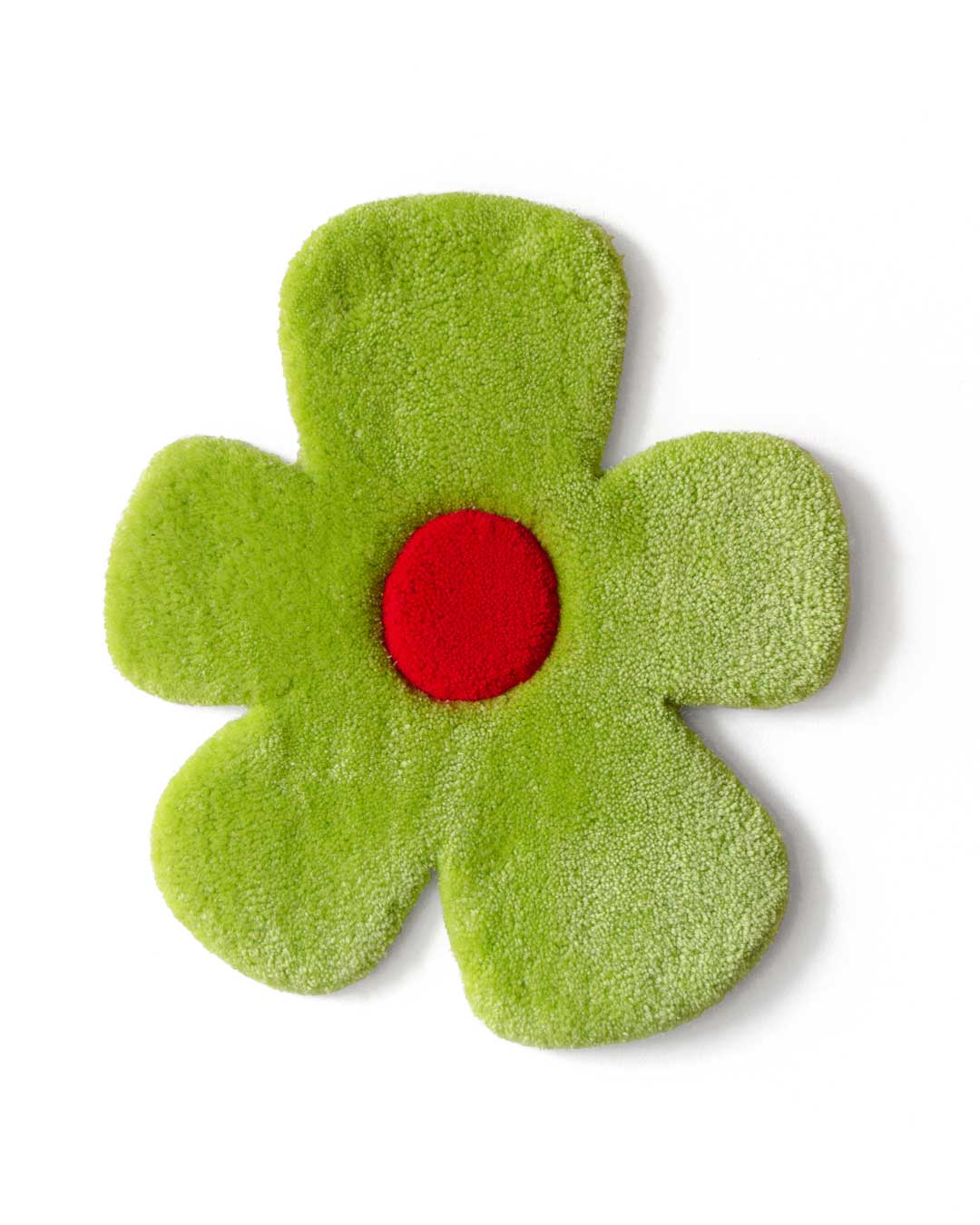 Tufted Flower - Green Red