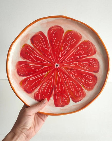 Grapefruit Plate - large