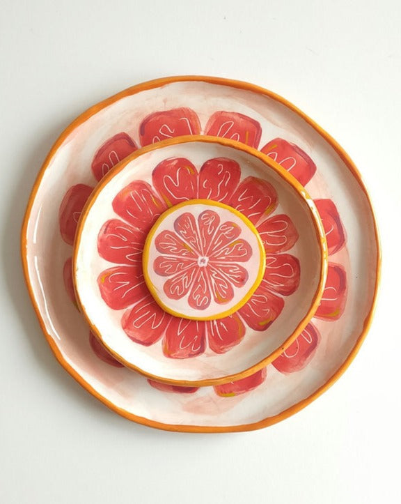 Grapefruit Plate - large