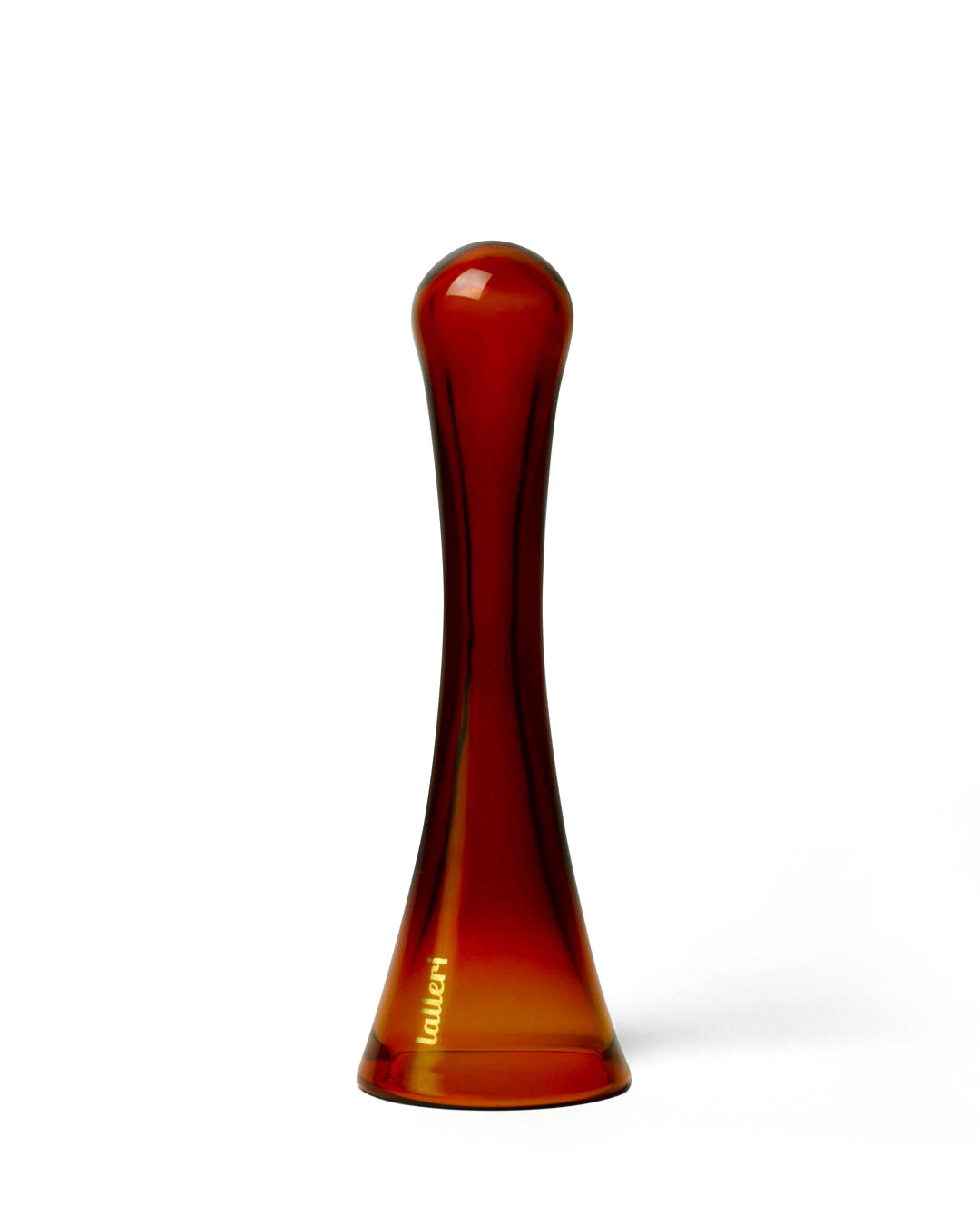 OLÈ orange - Glass Sex Toy & Brass Base