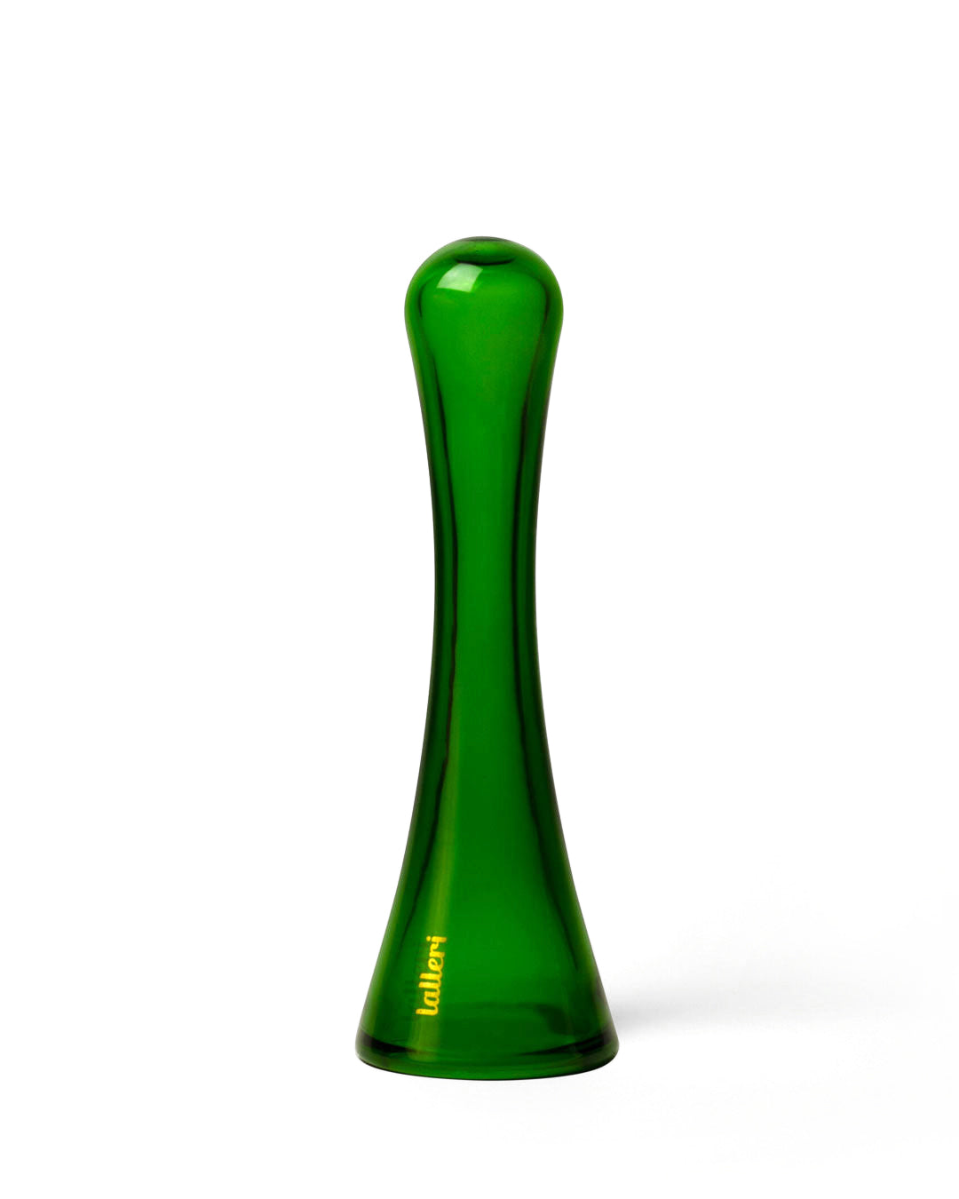 OLÈ green - Glass Sex Toy & Brass Base
