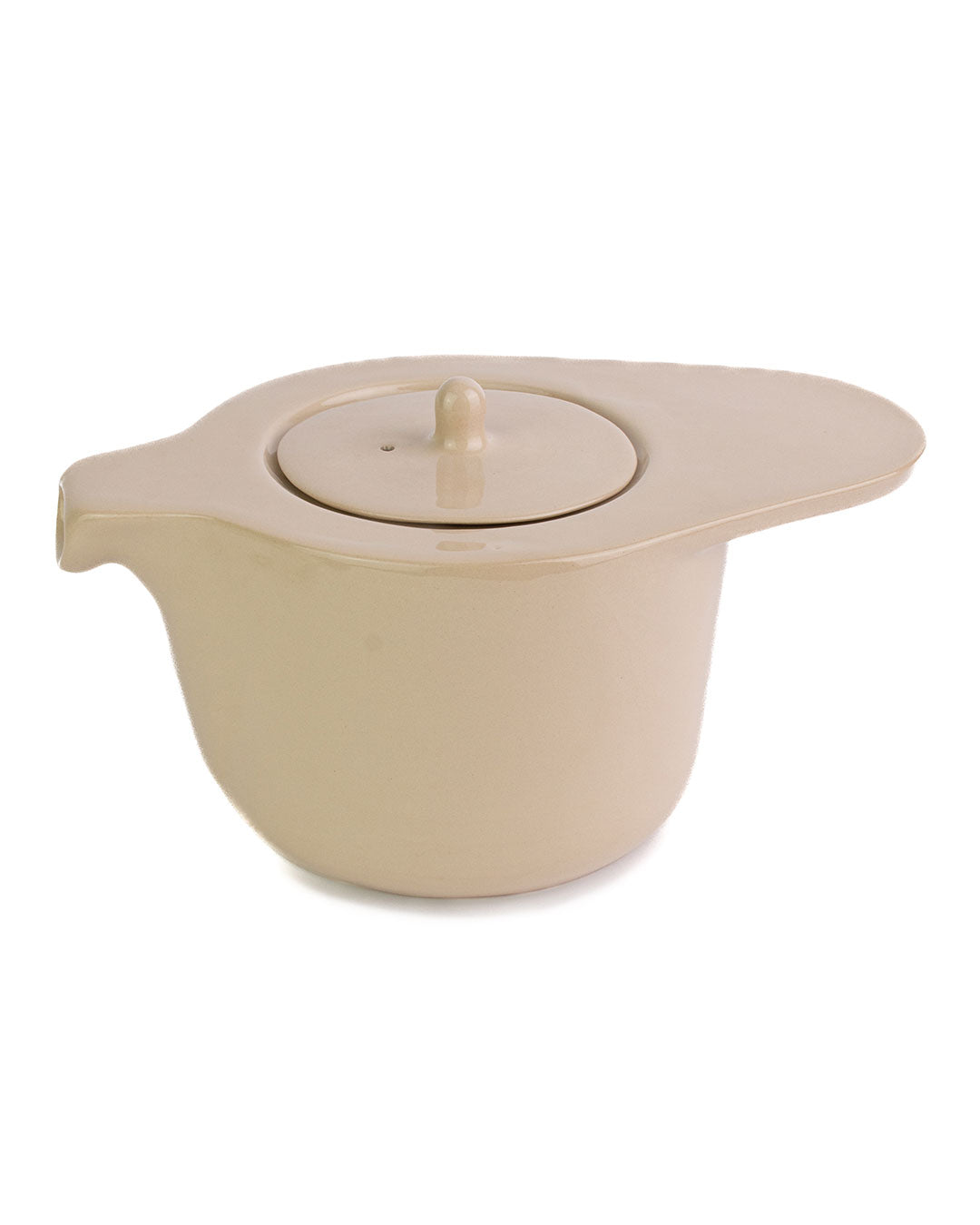Ameno Tea Pot with Strainer beige_pottery_nu ceramica