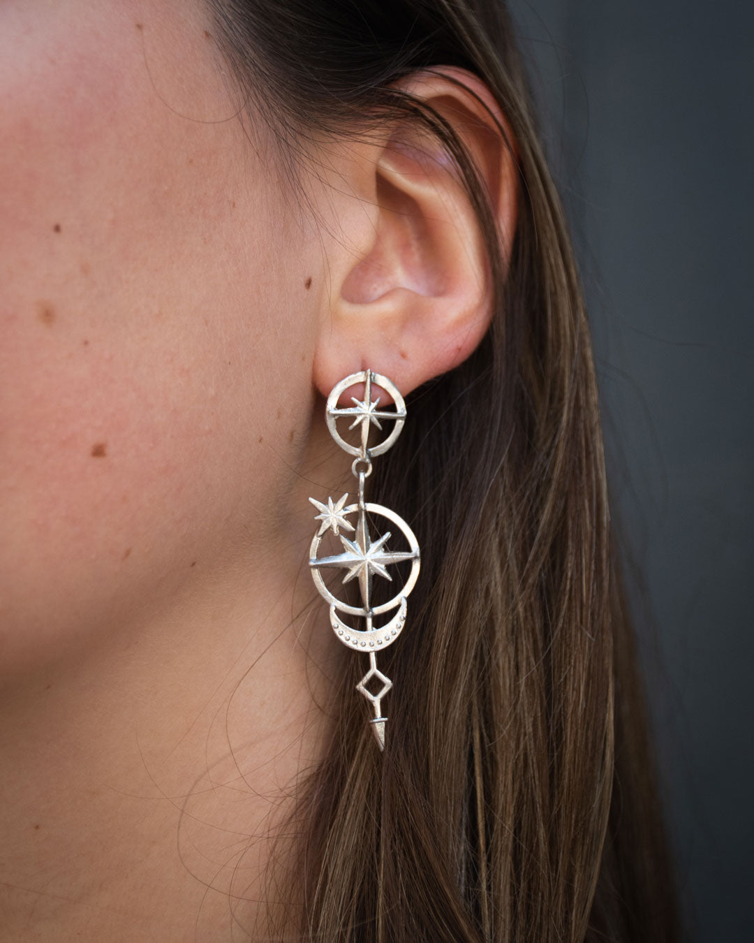 Boucles d'oreilles Libeccio