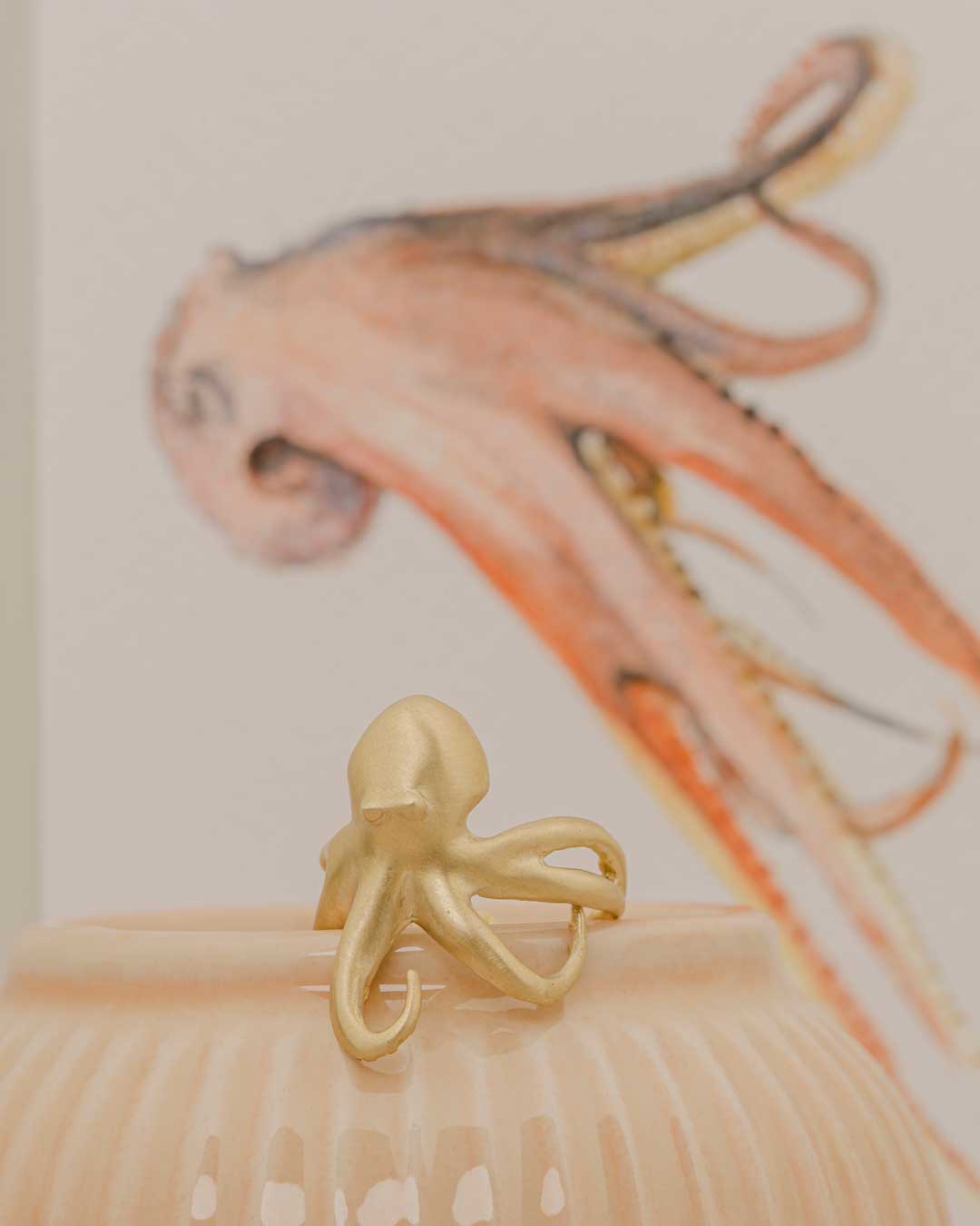 octopus ring Bona Calvi